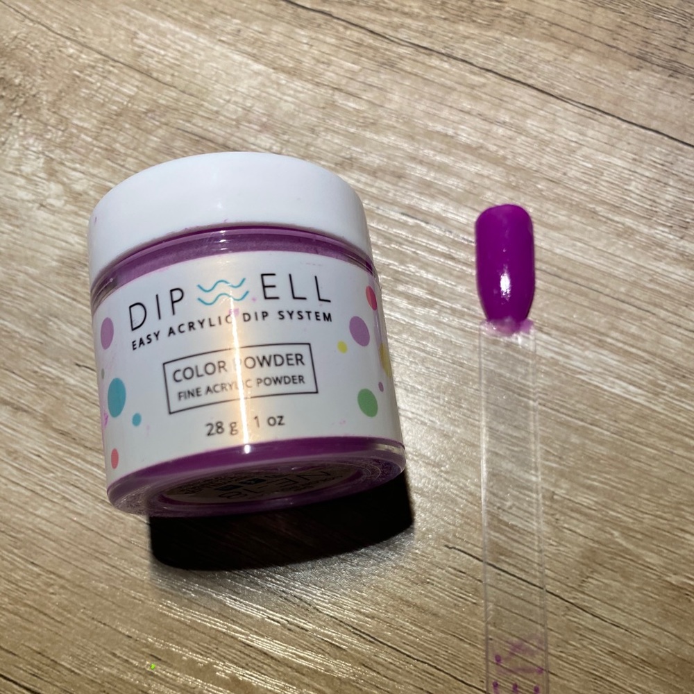 DipWell SNS Nail Dip - Neon 18 - bright purple